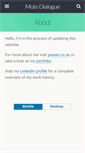 Mobile Screenshot of mutedialogue.com